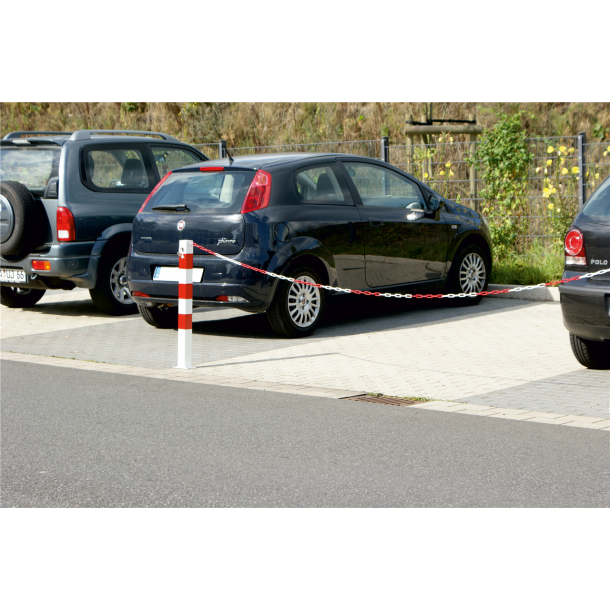 Plastic barrier chain links | chain link | 8 mm thick | yellow